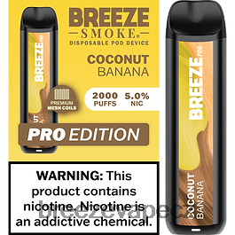 Breeze Pro 2000 potahů kokosový banán 060DN26 Breeze vape no nicotine